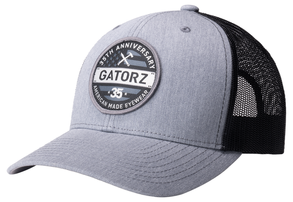 Gatorz Snapback Hat, Heather/ Black, Woven 35th Anniversary Patch