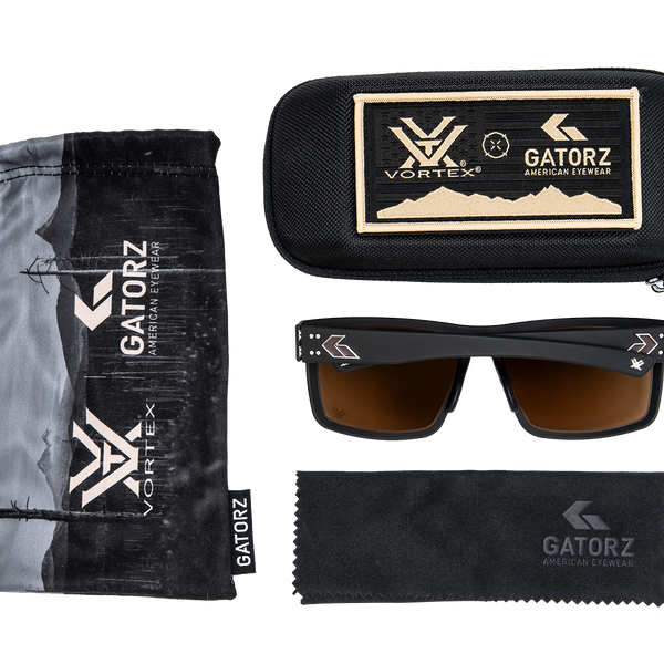 GATORZ Black - Sunglasses Frame Aluminum Model, Magnum Eyewear, Gatorz サングラス Eyewear American 個人装備